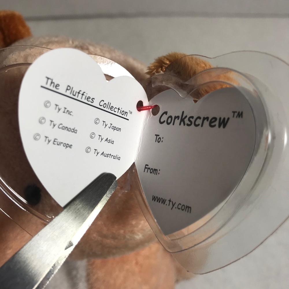 Ty Pluffies Corkscrew MINT W TAG PROTECTOR AS SEEN ON BABY EINSTEIN! - Picture 14 of 16